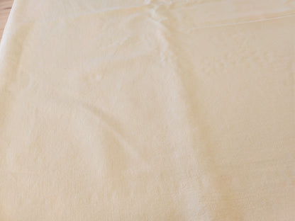 Lot de draps anciens jaune monogrammes HK idéal rideau B6