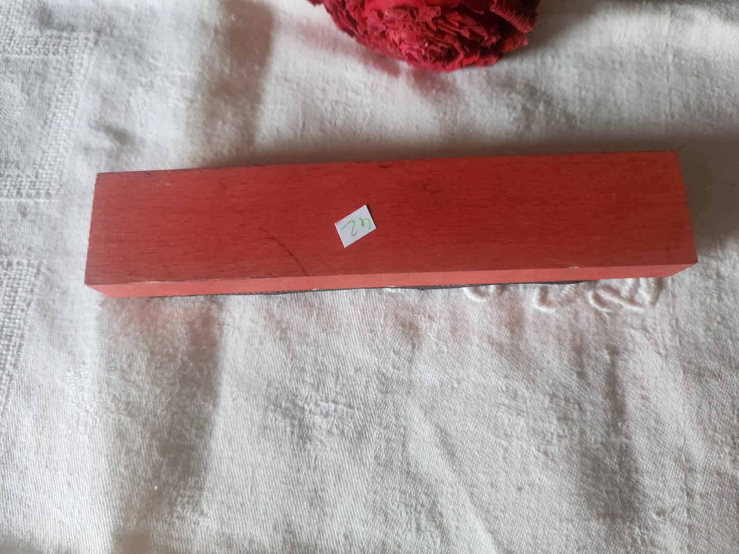 Tampon ancien frise idéale broderie bucheron bois collection 16  cm  n°43-2
