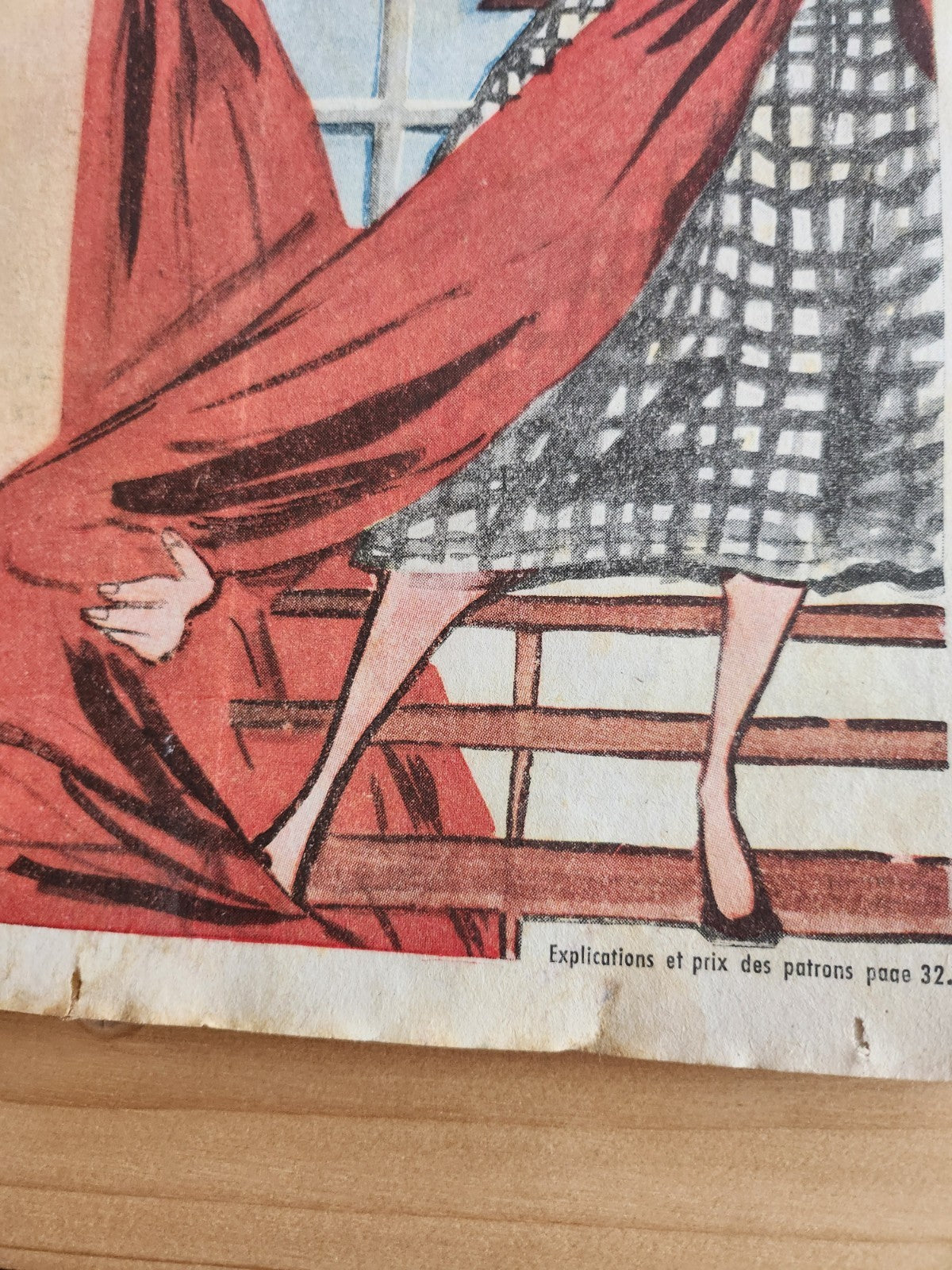 Le petit echo de la mode 1954 n°5  la maison Joyeuse idée pas cher  les canards