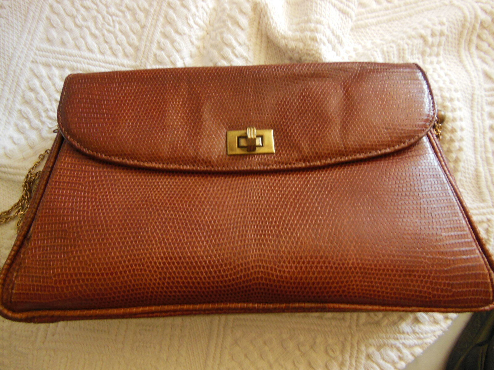 Ancien sac marron bandoulière collection vintage 