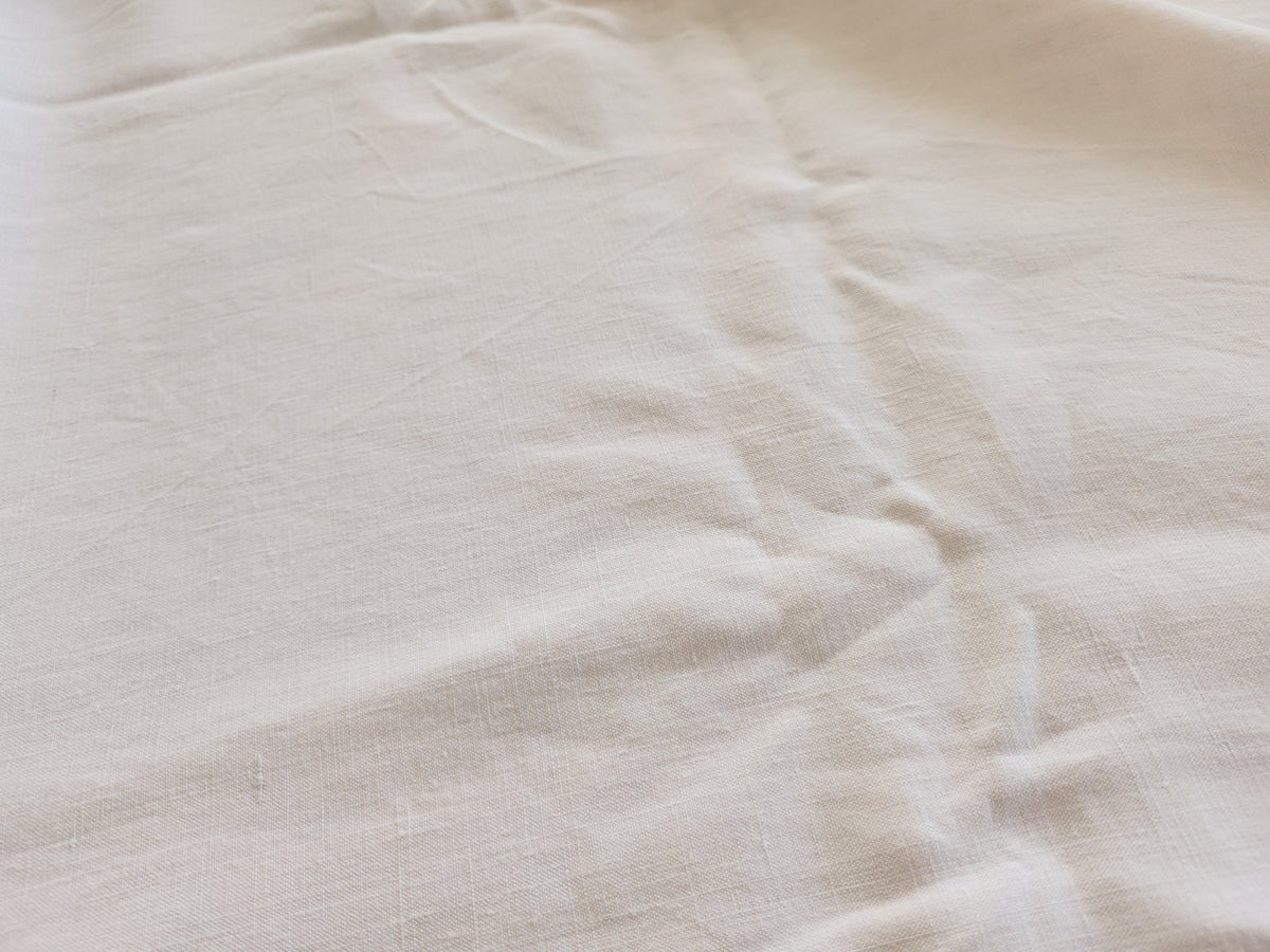 Ancien drap  monogramme AC  205 cm sur 280 cm B7