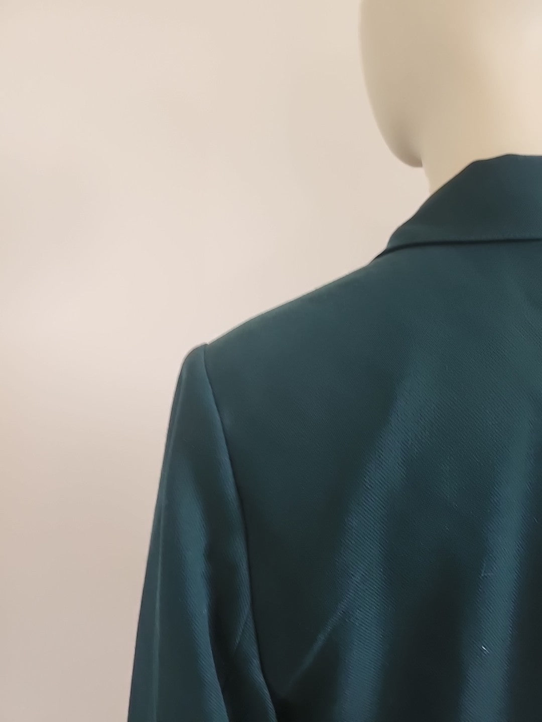 Veste neuve verte zippé Lucia étiquette année 1990/2000 taille 40 ref portant