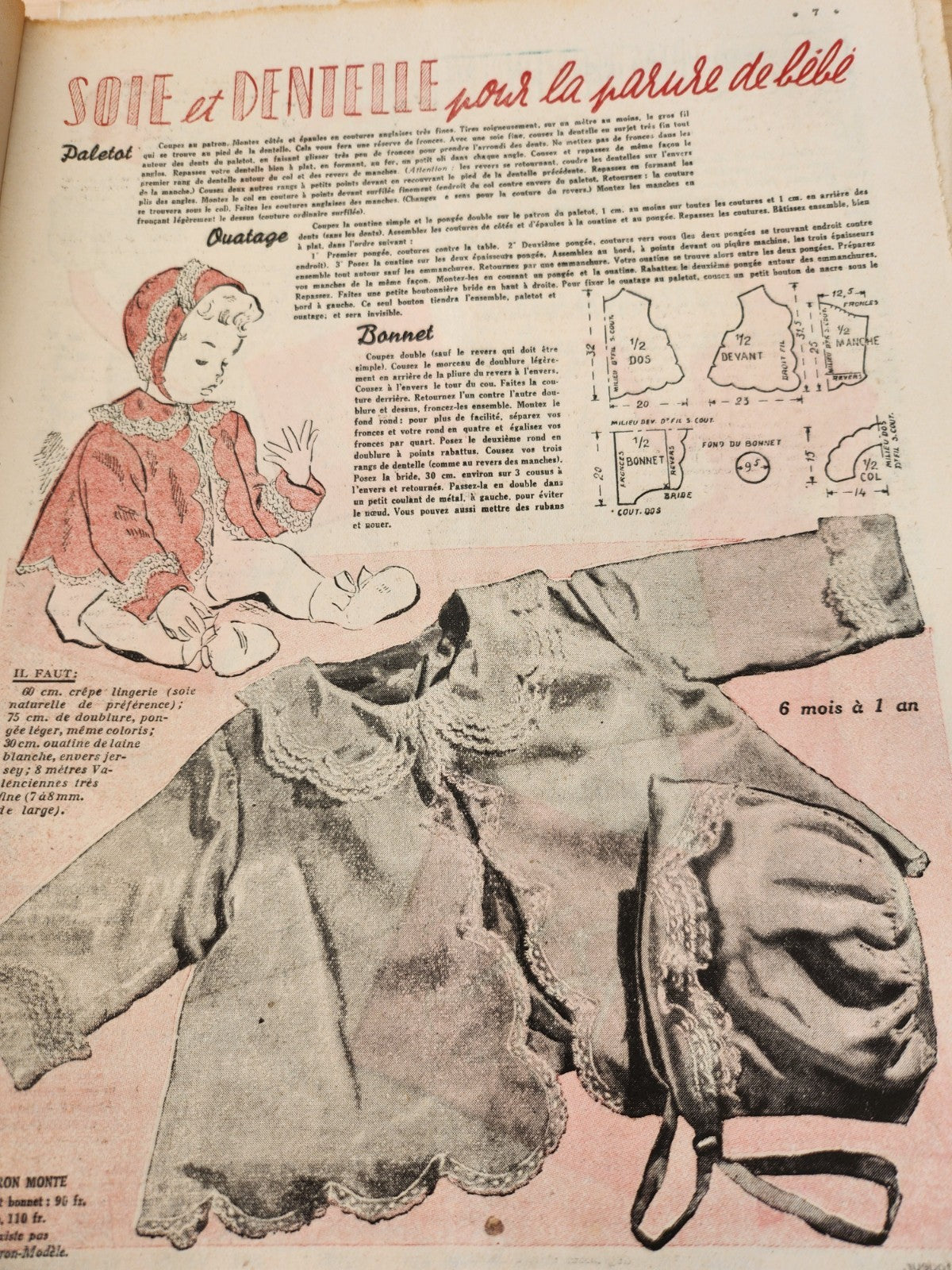 Le petit echo de la mode 1950 n°6 mode française année 50