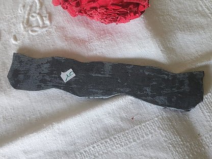 Tampon ancien sans support frise idéal broderie collection feuillage long n°10