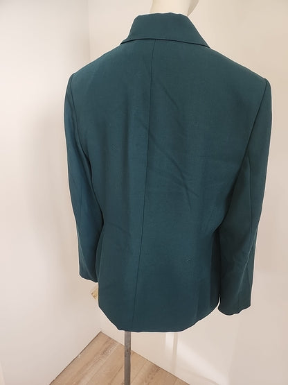 Veste neuve verte zippé Lucia étiquette année 1990/2000 taille 40 ref portant