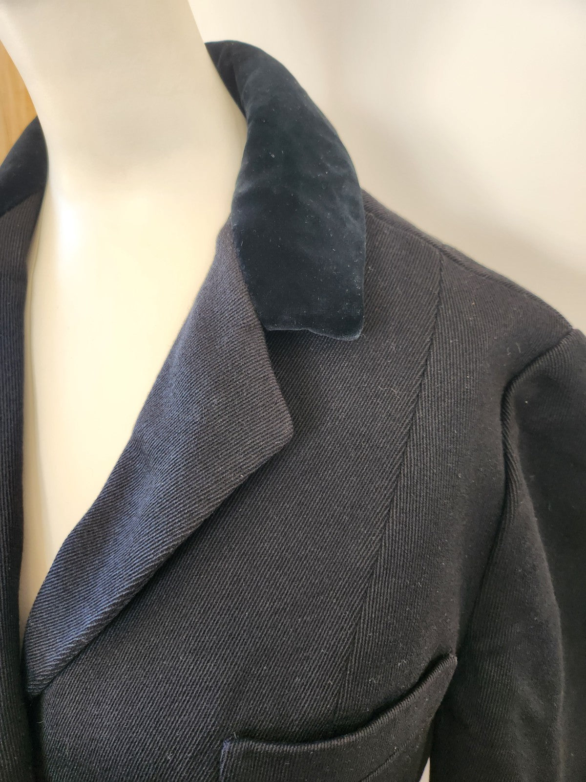Ancienne veste pantalon chasse à courre petite taille femme reconstitution B5