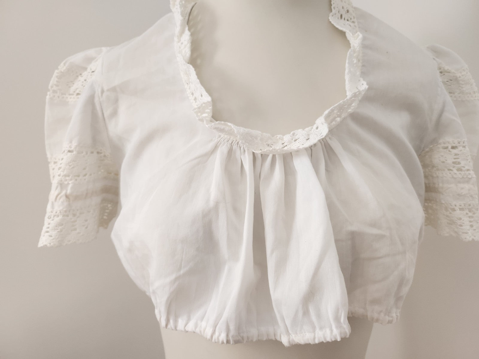 soutien gorge? vintage ancien dentelle B8