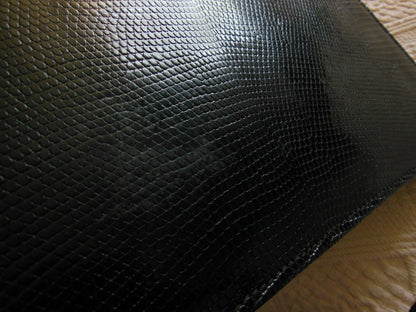  Ancien sac à main noir effet peau belle qualité 