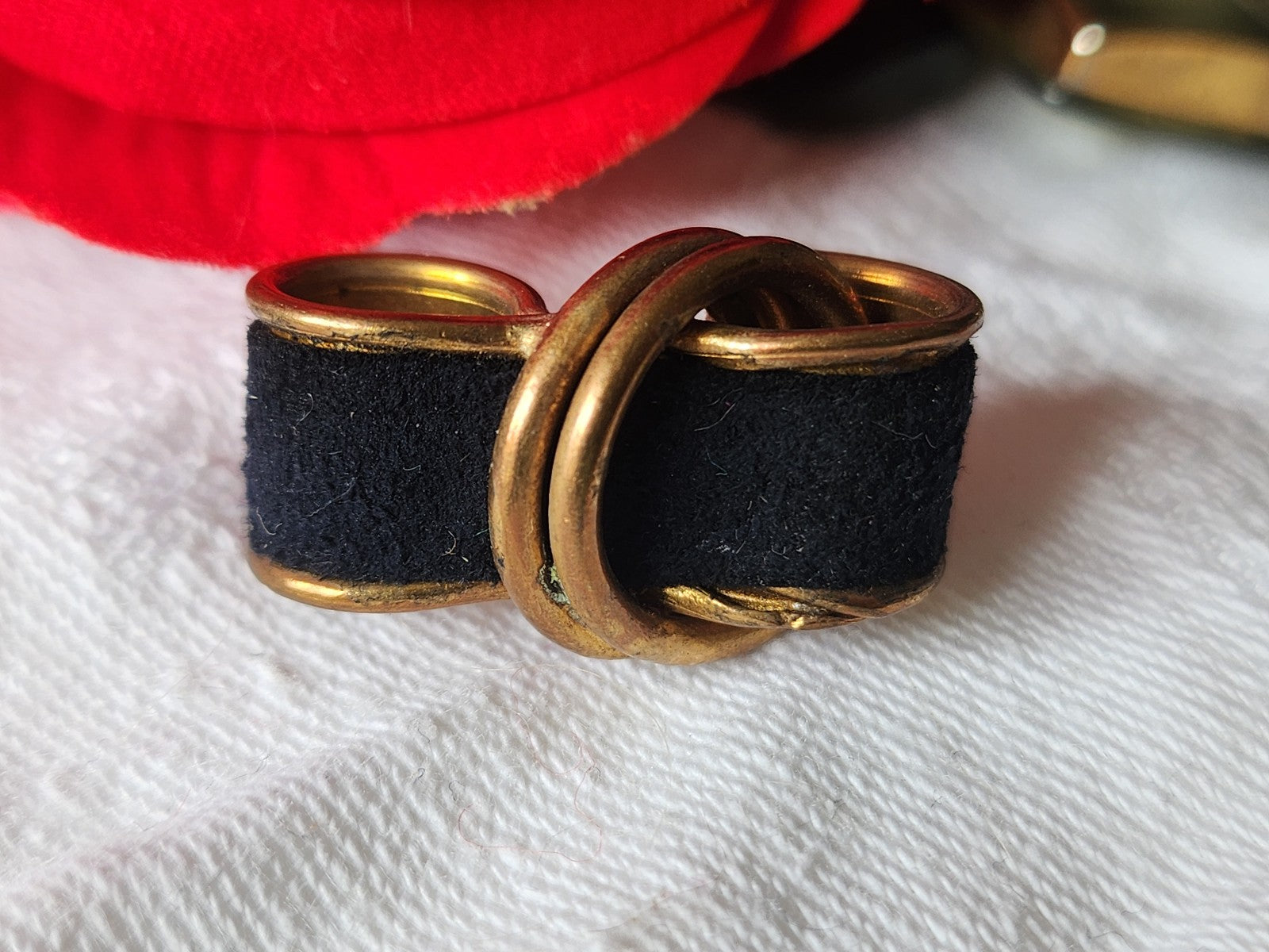 Collection bouton ancien en métal ornement parurier 2,6 cm G12A